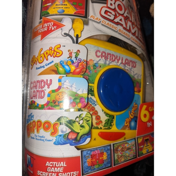 Hasbro TV Board Games 6 In 1 New - Picture 2 of 7